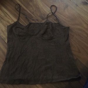 Brown harmony of Switzerland camisole